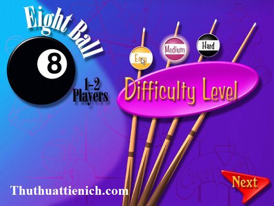 Giao diện game Bida Cool Pool 3D