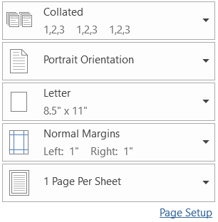 Chọn hướng trang