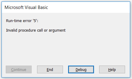 Hiểu và Khắc phục Lỗi Thực Thi (Run-time Error) trong VBA Excel Mô tả lỗi thực thi trong VBA