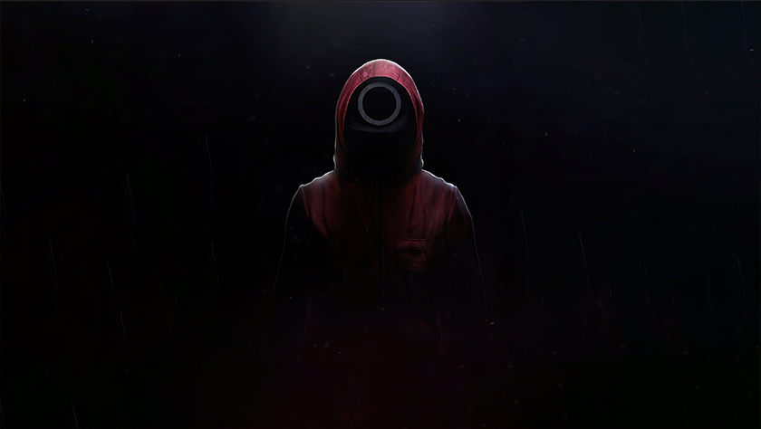 Hình nền Squid Game với hình ảnh người chơi