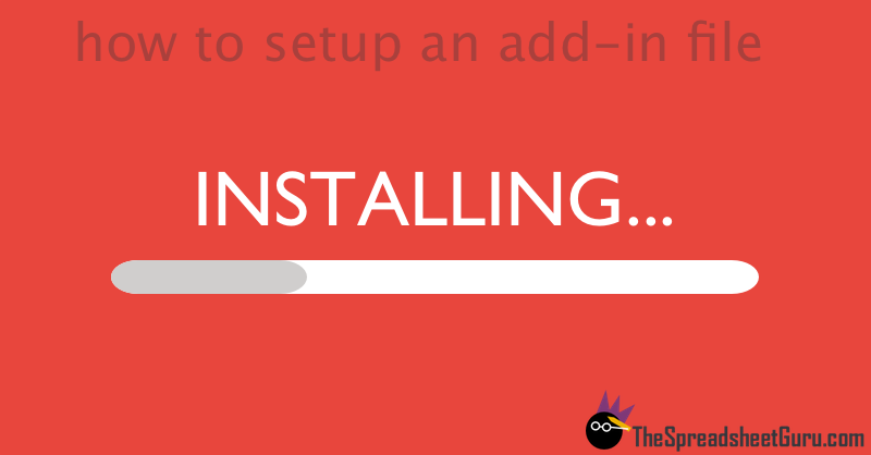 Mô tả cài đặt add-in Excel