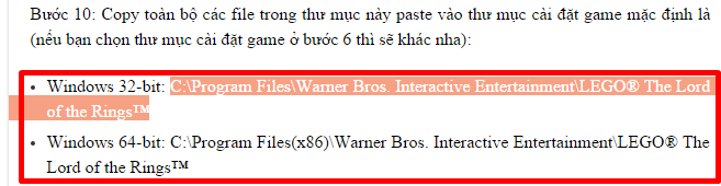 Đường dẫn cài đặt