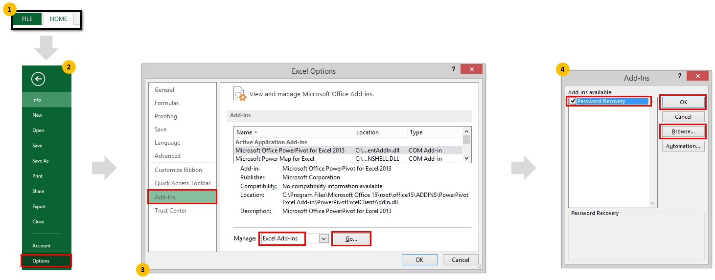 Cài đặt add-in Excel 2007
