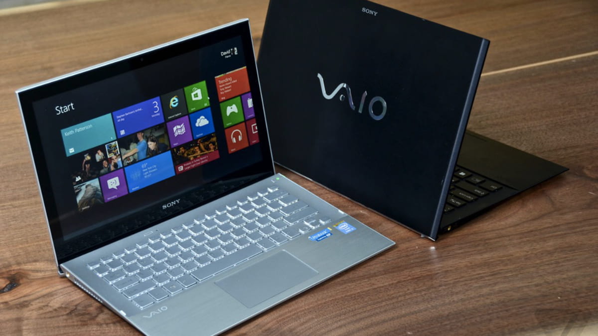 Cấu hình mạnh mẽ của laptop Vaio