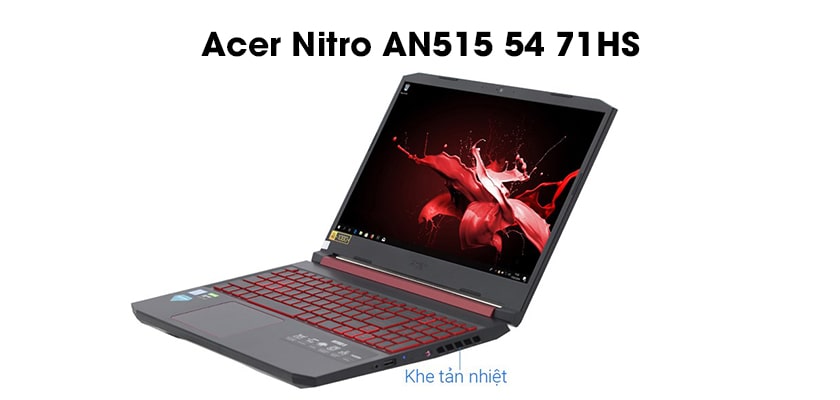 Top 5 Laptop Gaming Mỏng Nhẹ Cấu Hình Khủng 2025 Laptop Acer Nitro AN515 (core i7)
