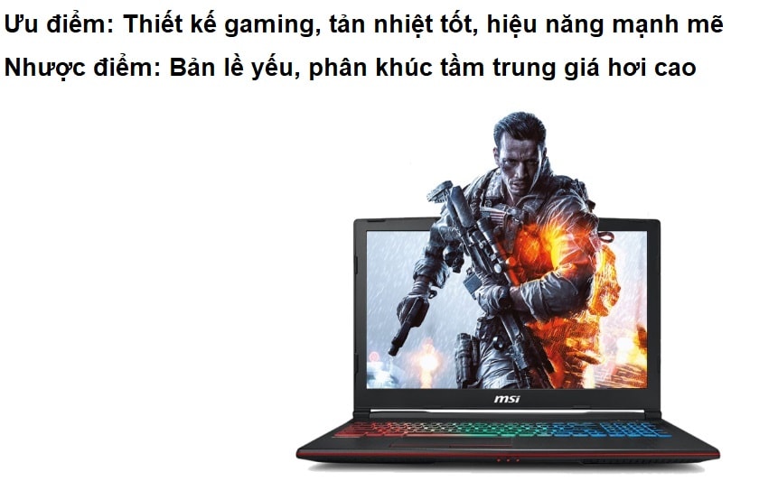 Ưu nhược điểm Laptop MSI
