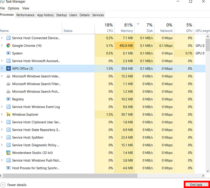 Khắc phục xung đột phần mềm