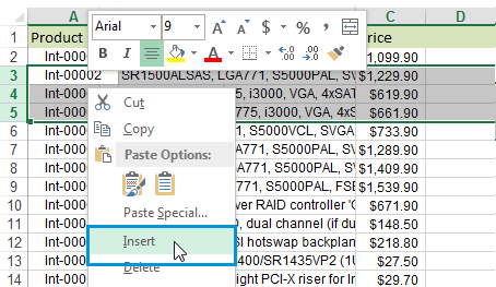 Cách Thêm Dòng Mới trong Excel: Hướng Dẫn Chi Tiết Cách Thêm Dòng Mới trong Excel: Hướng Dẫn Chi Tiết