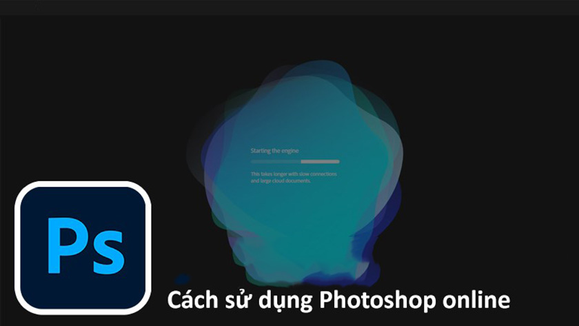 Sử dụng Photoshop Online trên trang web của Adobe