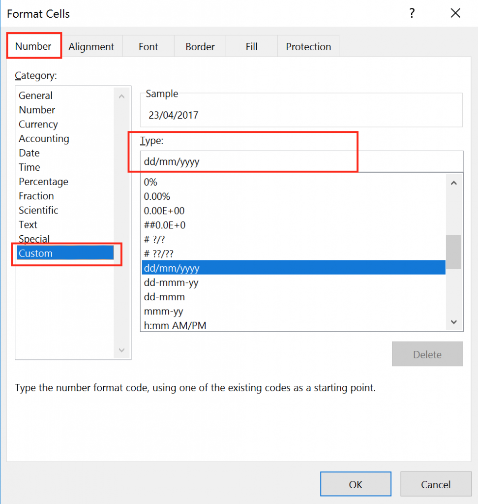 Hướng Dẫn Định Dạng Ngày Tháng Trong Excel Chi Tiết Cách mở tùy chọn Format Cells trong Excel