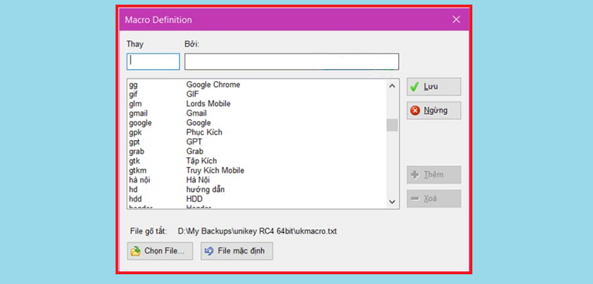 Cài đặt gõ Unikey