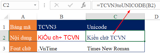 Khắc Phục Lỗi Font Chữ Trong Excel: Chuyển Đổi TCVN3 & VNI Sang Unicode Khắc Phục Lỗi Font Chữ Trong Excel: Chuyển Đổi TCVN3 & VNI Sang Unicode