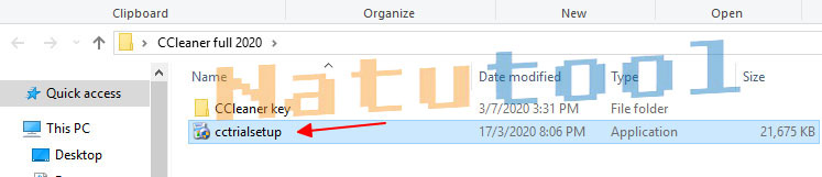 Cài đặt CCleaner
