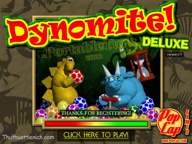 Tải game bắn trứng khủng long Dynomite Deluxe