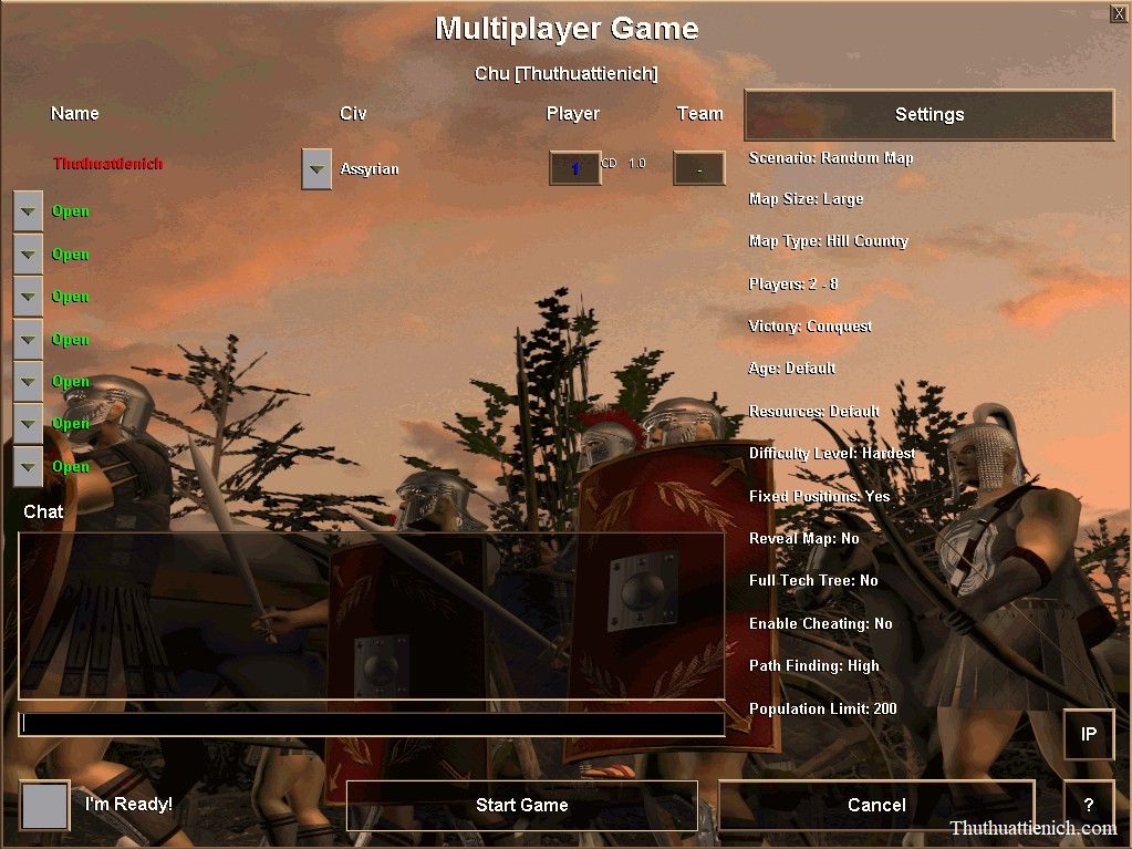 Tải Game AOE 1 bản chuẩn - Game đế chế xanh huyền thọai