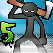 Giao diện game Anger of Stick 5: Zombie