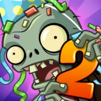 Màn hình chơi game Plants vs Zombies 2 với các loại cây và zombie