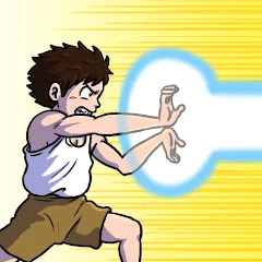 Giao diện game The Legend of Fireball với quả cầu lửa