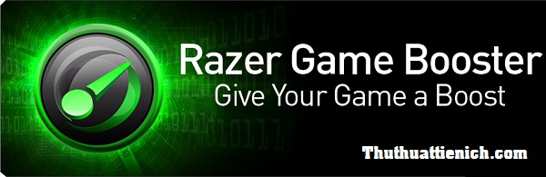 Giao diện phần mềm Razer Game Booster