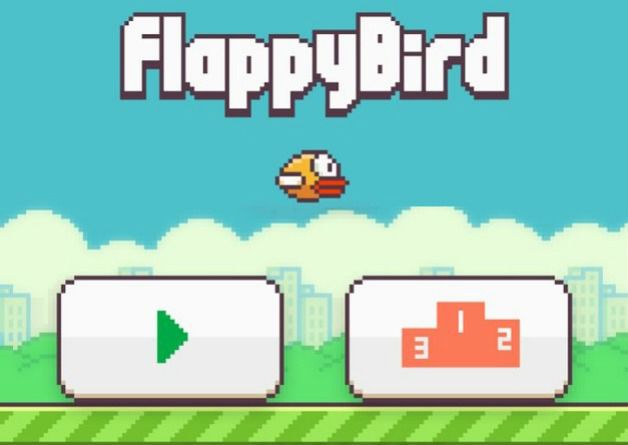 Chim Flappy Bird bay qua ống nước