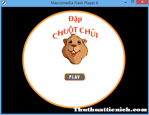 Giao diện game Đập Chuột Chũi