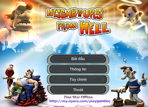 Hình ảnh minh họa game Hàng Xóm Tinh Nghịch 1 và 2