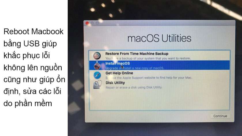 Cài đặt lại hệ điều hành