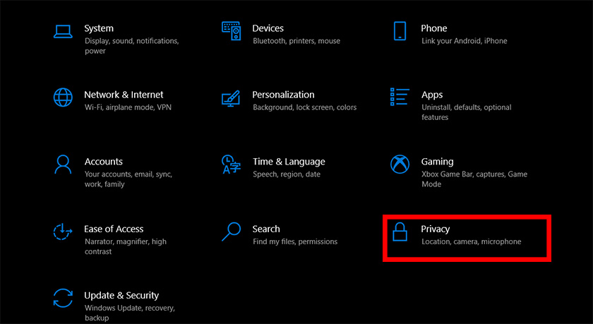 Tắt ứng dụng chạy nền