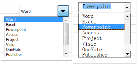 Mô tả Combo Box trong Excel