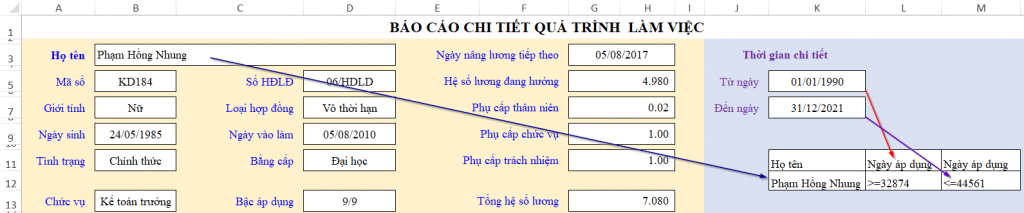Setup of criteria range for filtering with specific headers