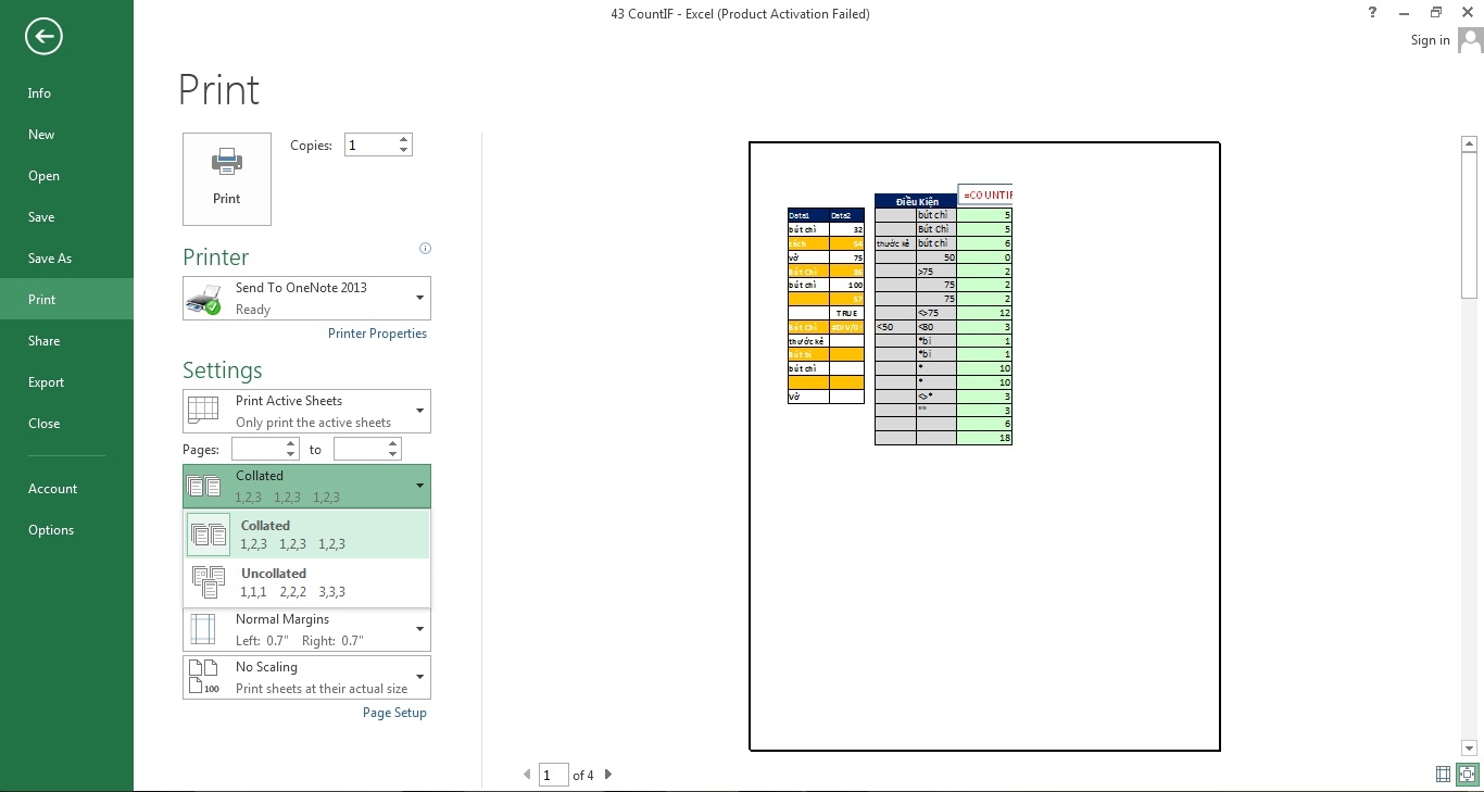 Hướng Dẫn In File Excel Chi Tiết Cho Người Mới Bắt Đầu Thứ tự in