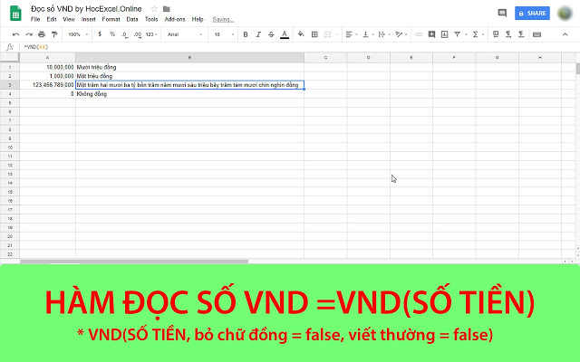 Kích hoạt Add-on Docso trong Google Sheets