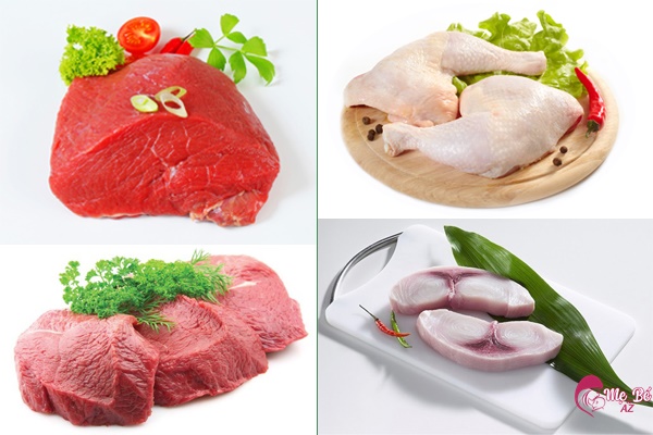 Chế độ ăn uống sau khi sinh của sản phụ cần đảm bảo giàu đạm