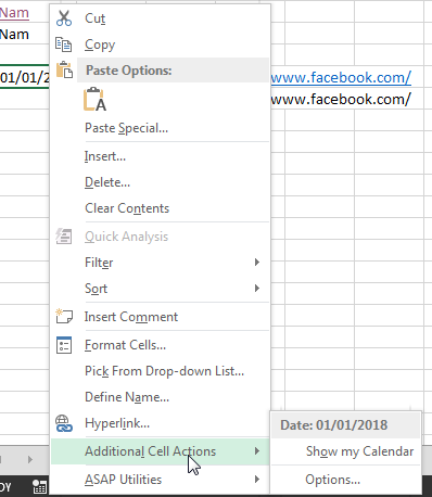 Tối ưu Tính năng AutoCorrect trong Excel Ví dụ AutoCorrect actions