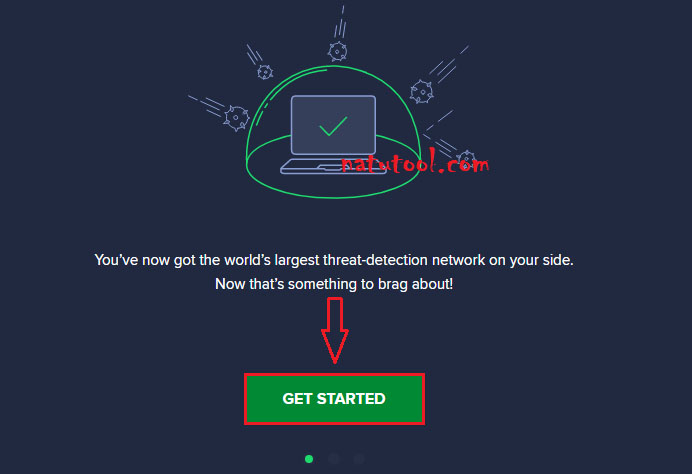 Giao diện cài đặt Avast