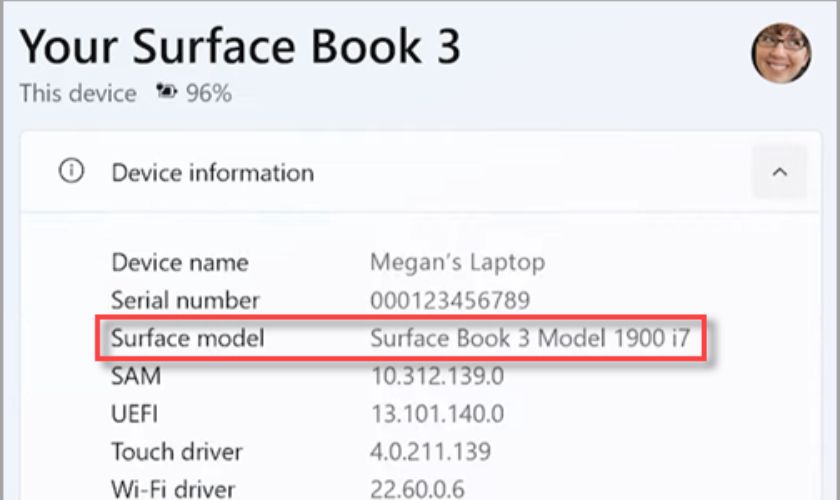Kiểm tra Driver bàn phím Surface