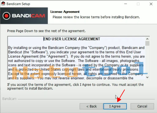 Cài đặt Bandicam