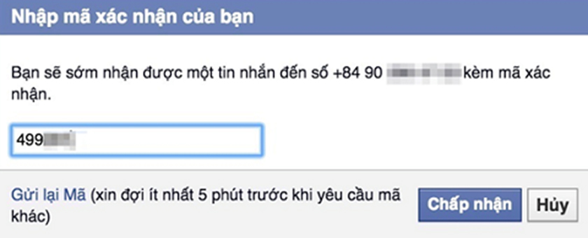 Chọn "Chấp nhận"