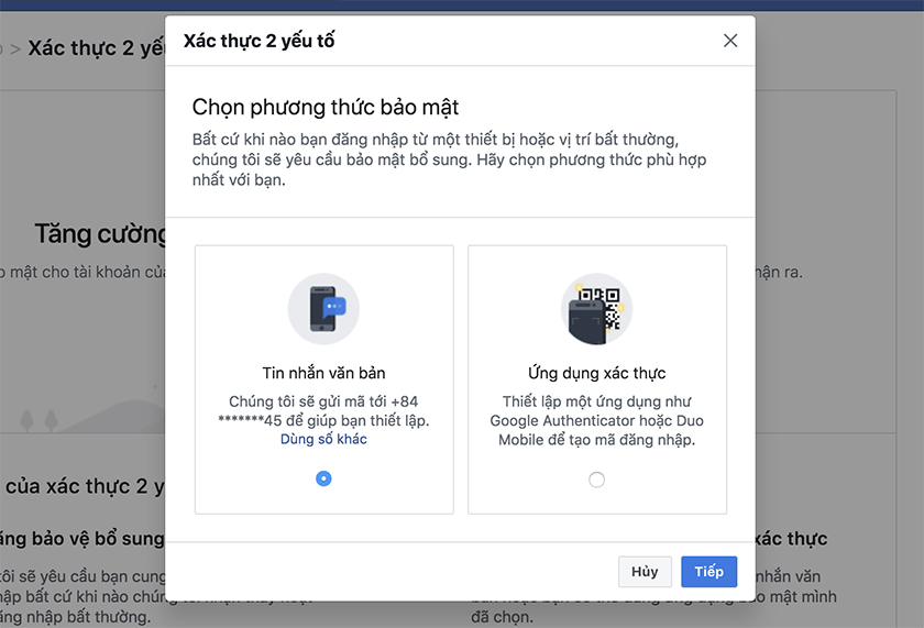 Bảo mật 2 lớp Facebook là gì?