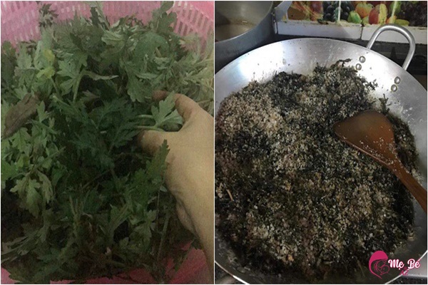 Chườm muối bụng