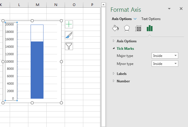 Hướng dẫn tạo Biểu đồ Nhiệt kế (Thermometer Chart) trong Excel