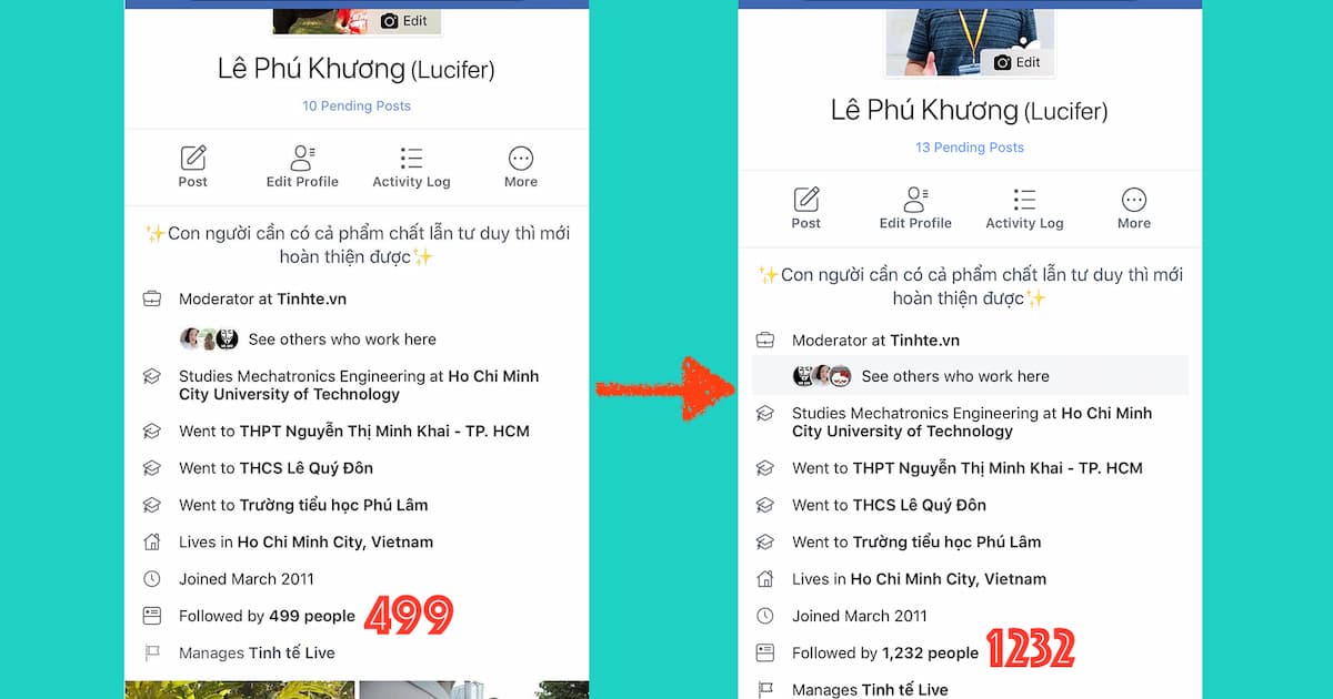 buff trong facebook là gì? Tạo sự ảo tưởng cho người dùng