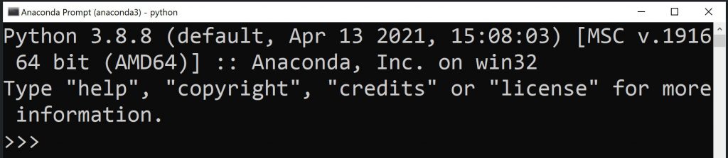 Kiểm tra phiên bản Python