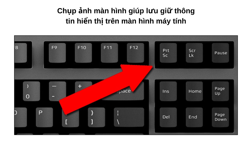 Lợi ích chụp màn hình máy tính