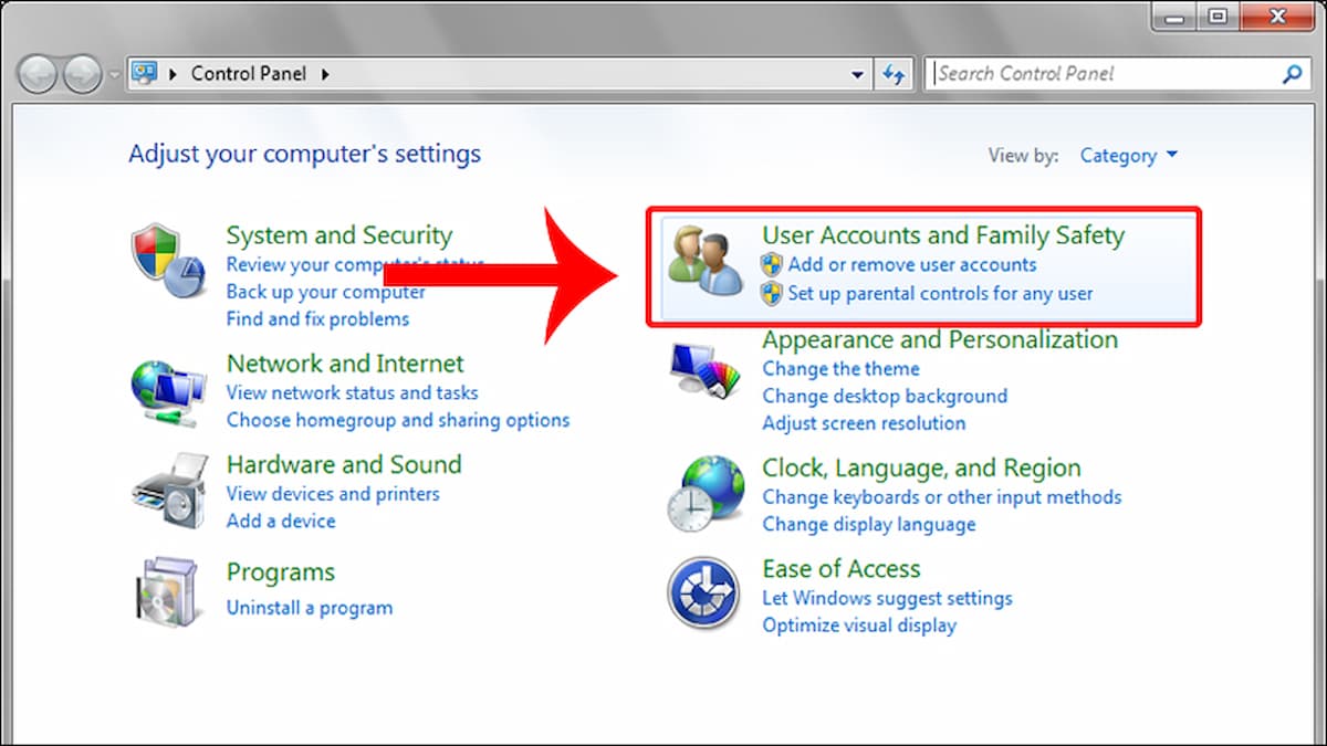 Tạo mật khẩu Windows 7
