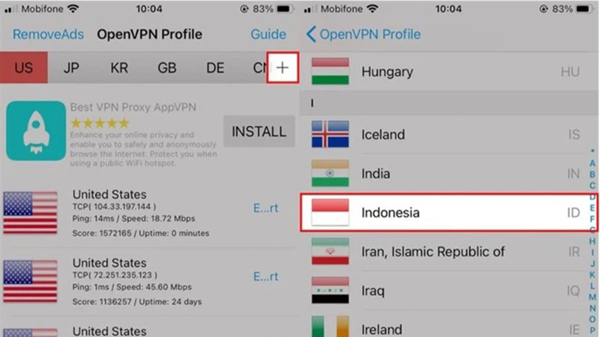 Cách Đặt Tên Facebook 1 Chữ Đơn Giản và Hiệu Quả Chọn máy chủ Indonesia trong OvpnSpider