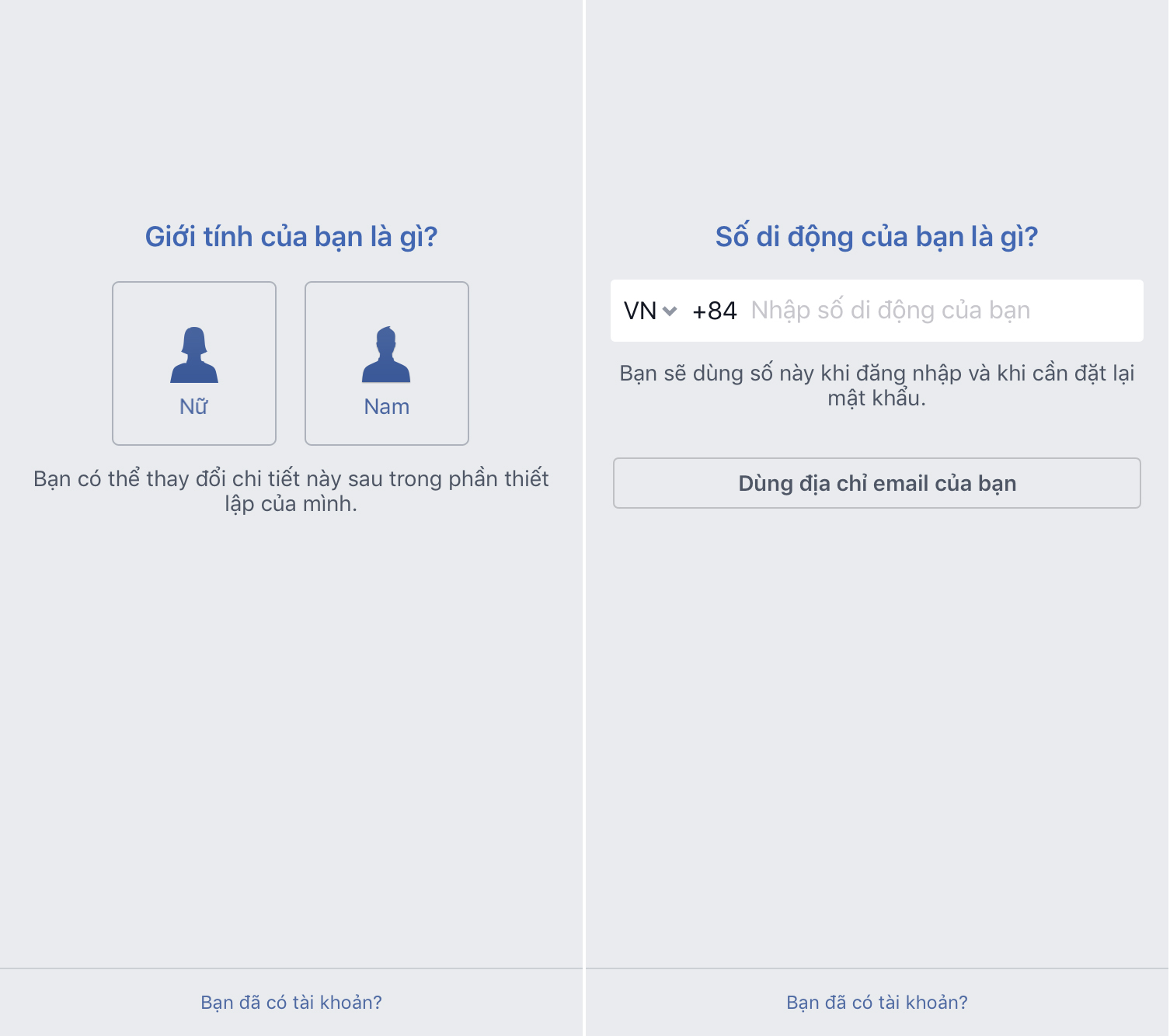 Cách lập Facebook trên điện thoại - Xác nhận tài khoản