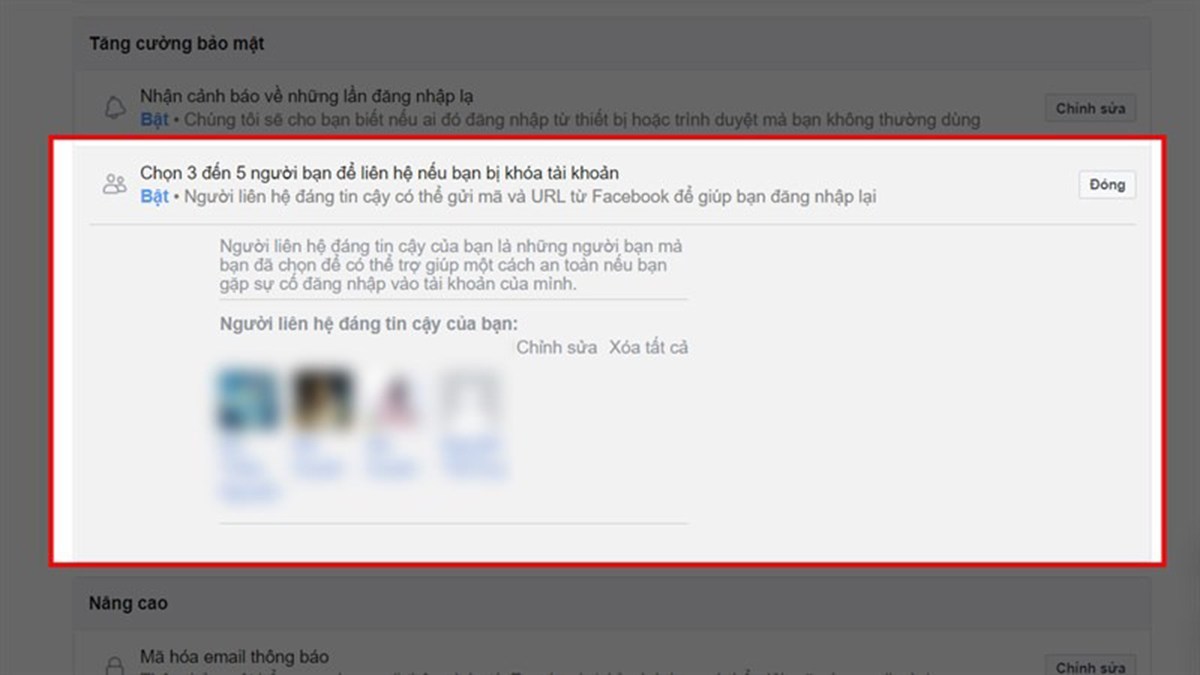 Thiết lập liên hệ tin cậy