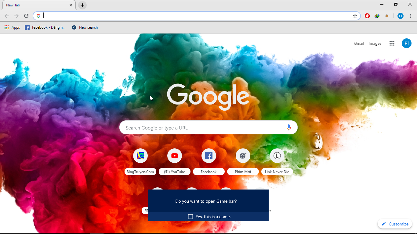 Mở Xbox Game Bar trên Windows 10