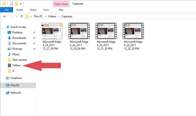 Lưu video màn hình trên Windows 10
